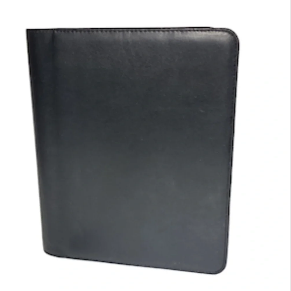 Franklin Covey 23994 Basic Slim Cover Black Open Cover Wirebound Planner